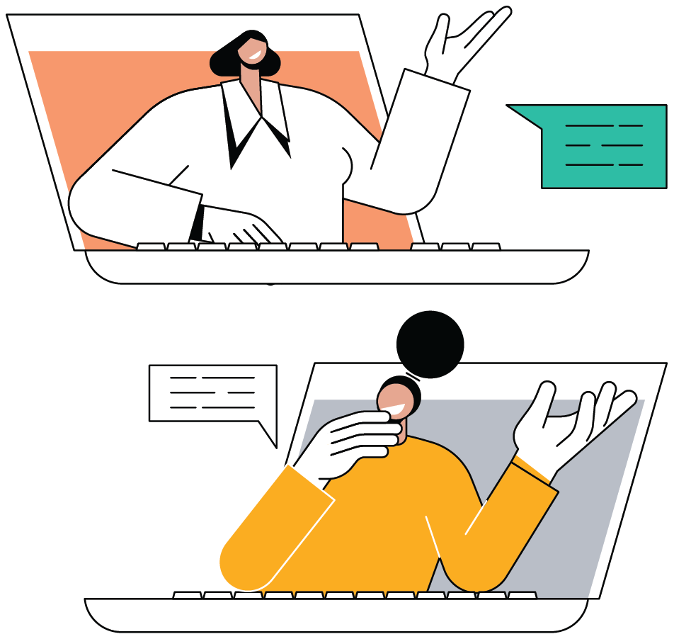 Deliver illustration