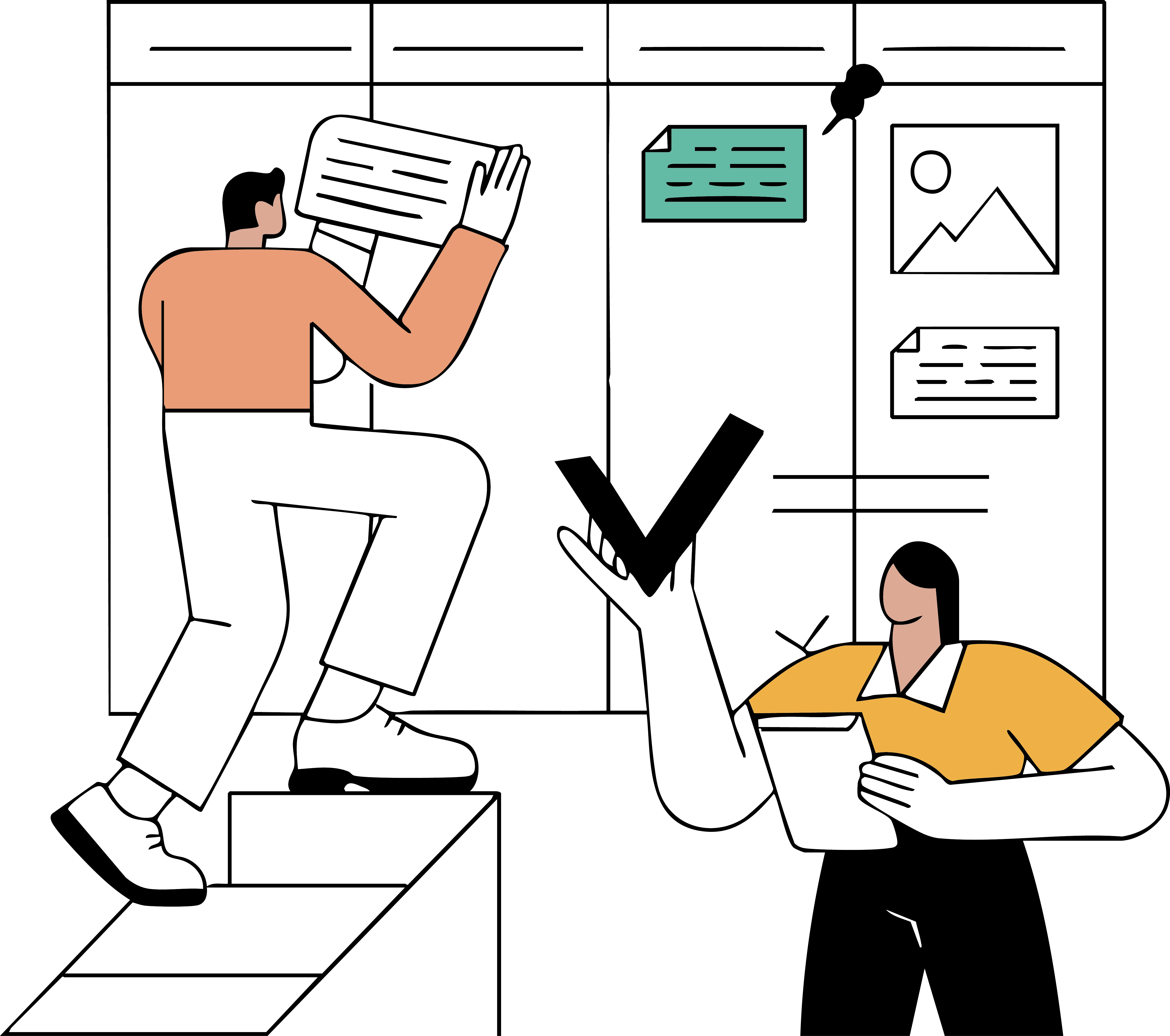 Measure illustration