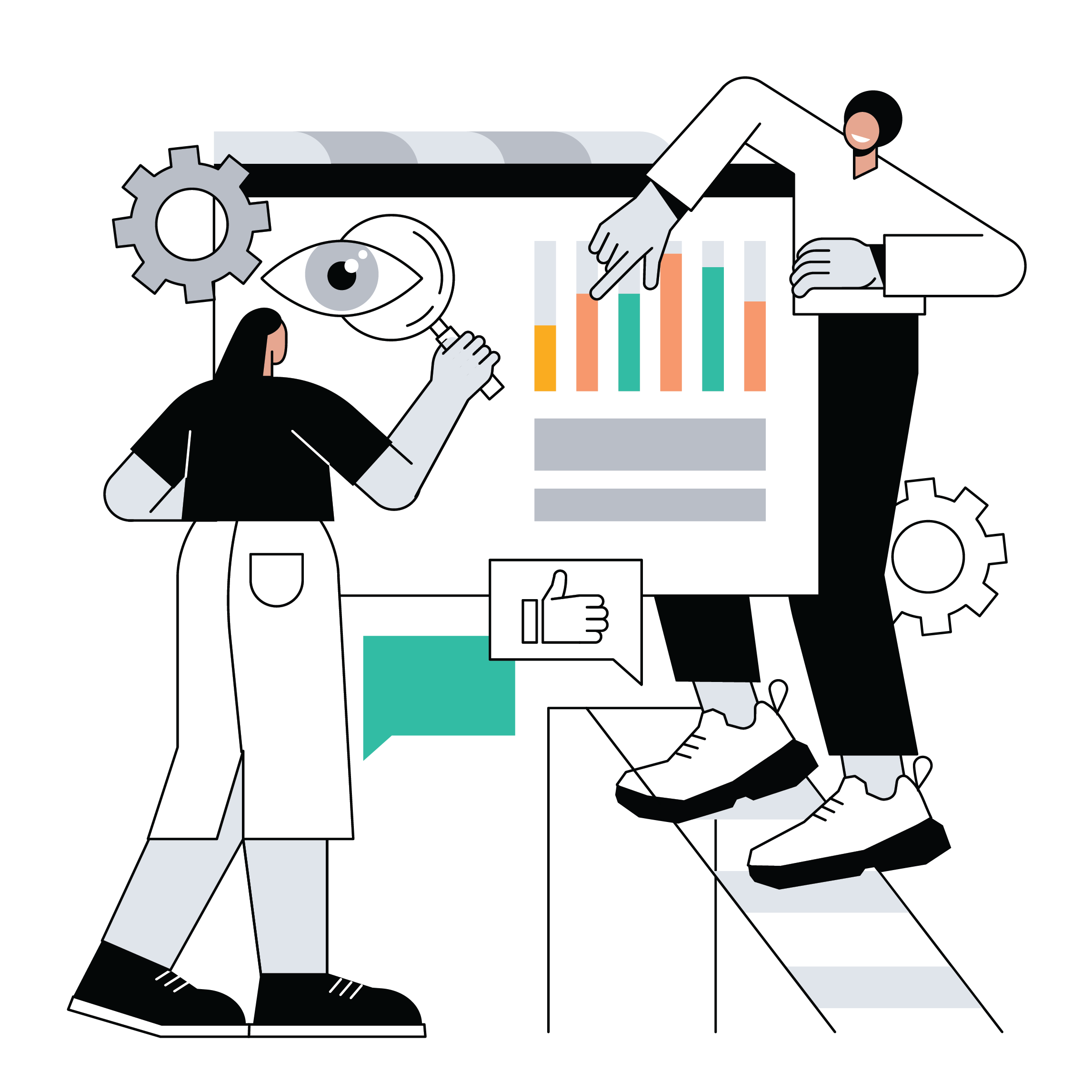 Discover The illustration