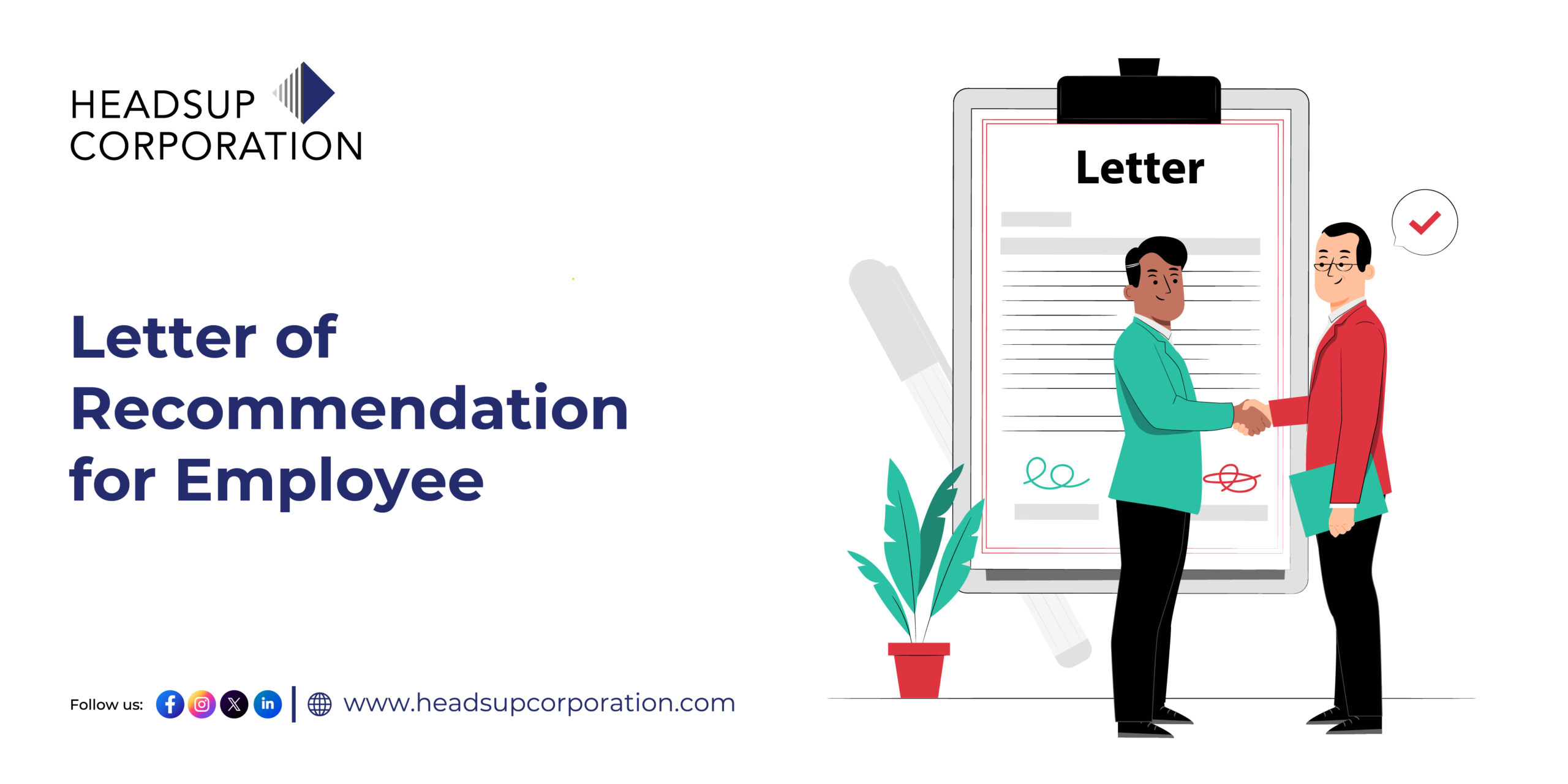 Letter of Recommendation for employee