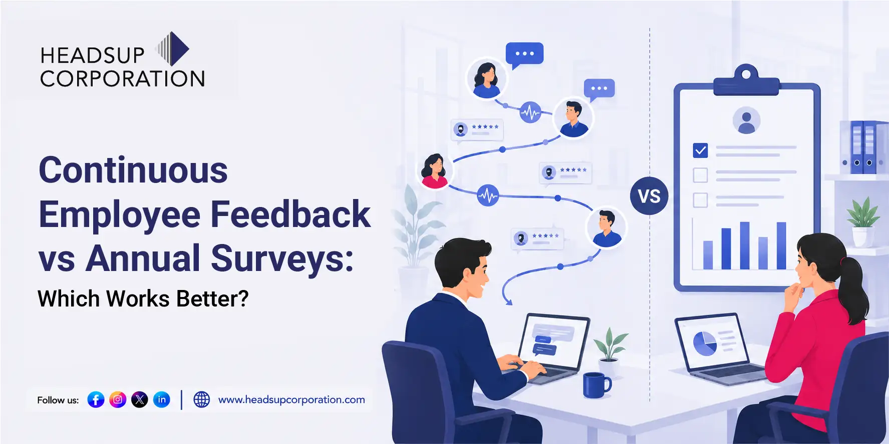 Continuous Employee Feedback vs Annual Surveys