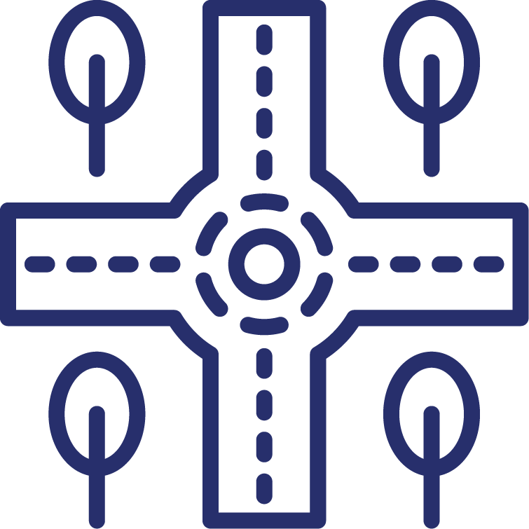 Road, Rail, Power, and Telecommunication