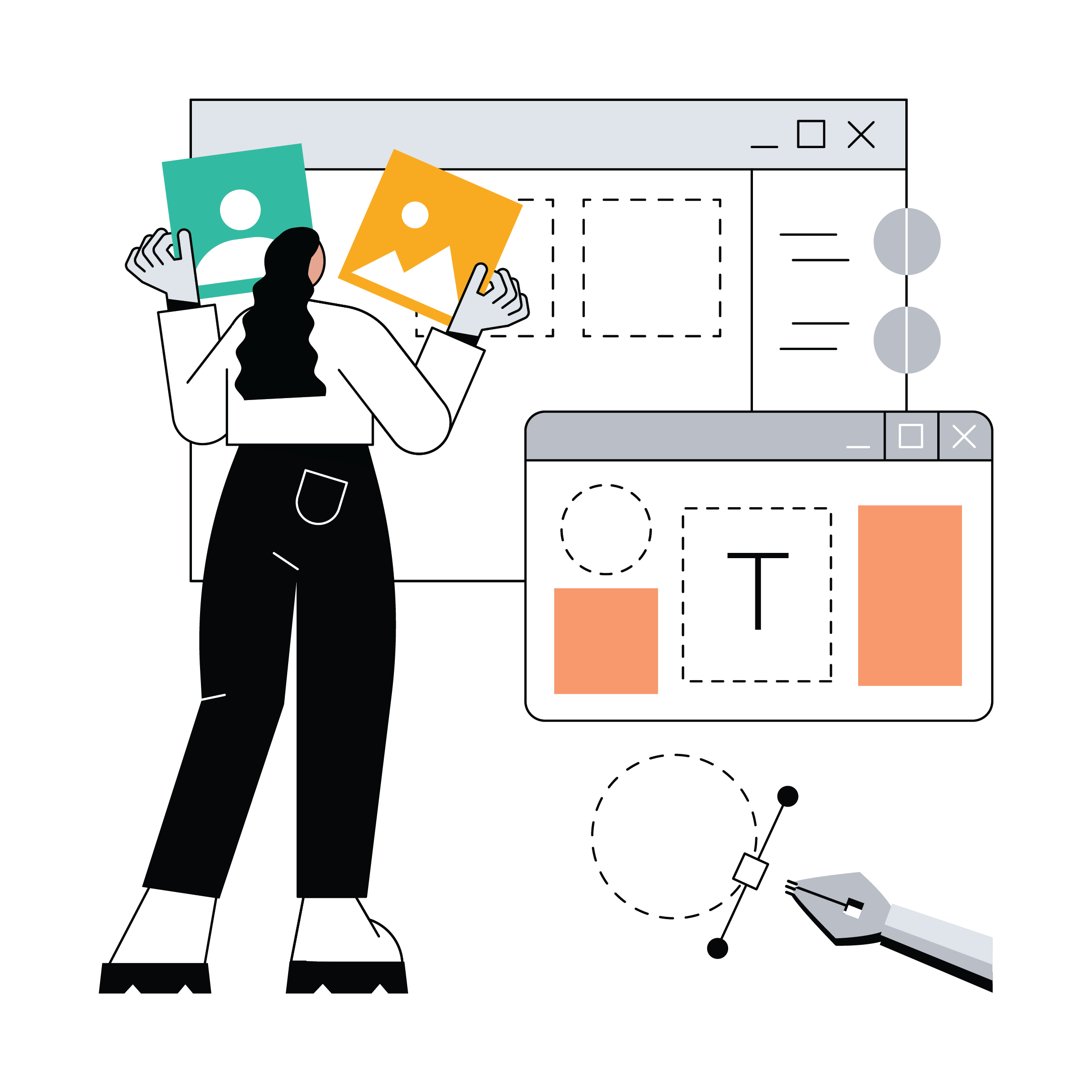 Architect illustration